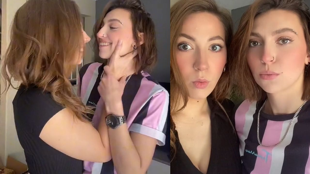 Namoradas viralizam no Tiktok após descobrirem que podem ser irmãs