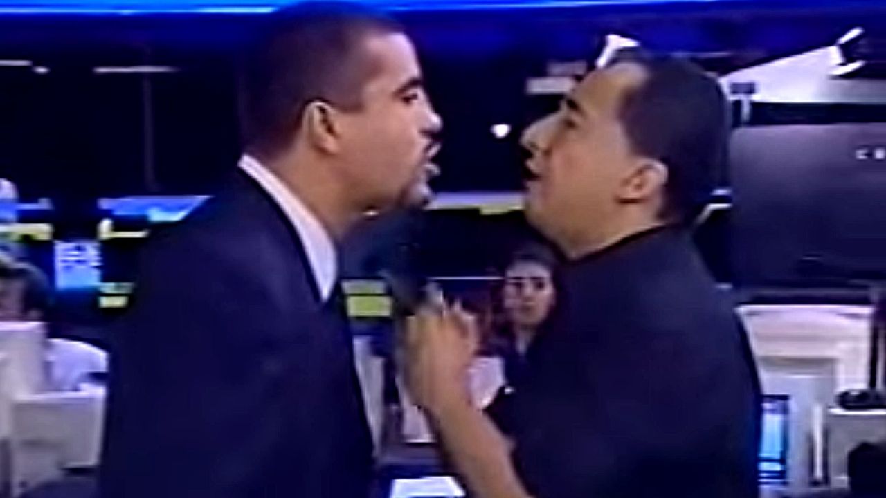 Kajuru vs. Marinho Soares: A tensa briga ao vivo do pugilista com o jornalista, em 2003