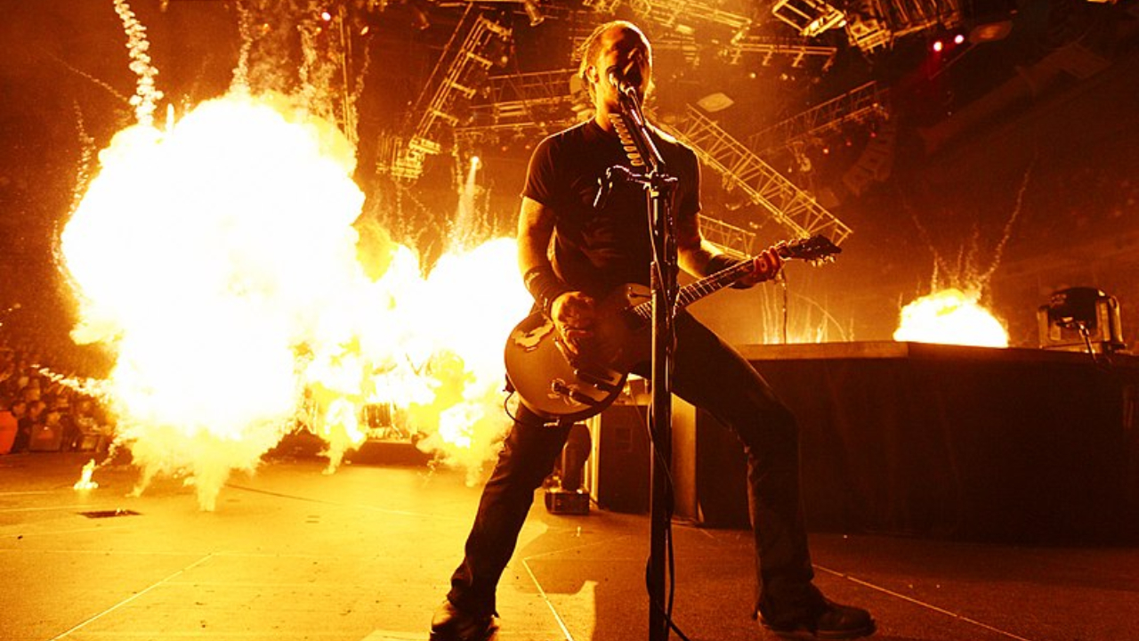 O show que quase resultou na morte de James Hetfield, do Metallica