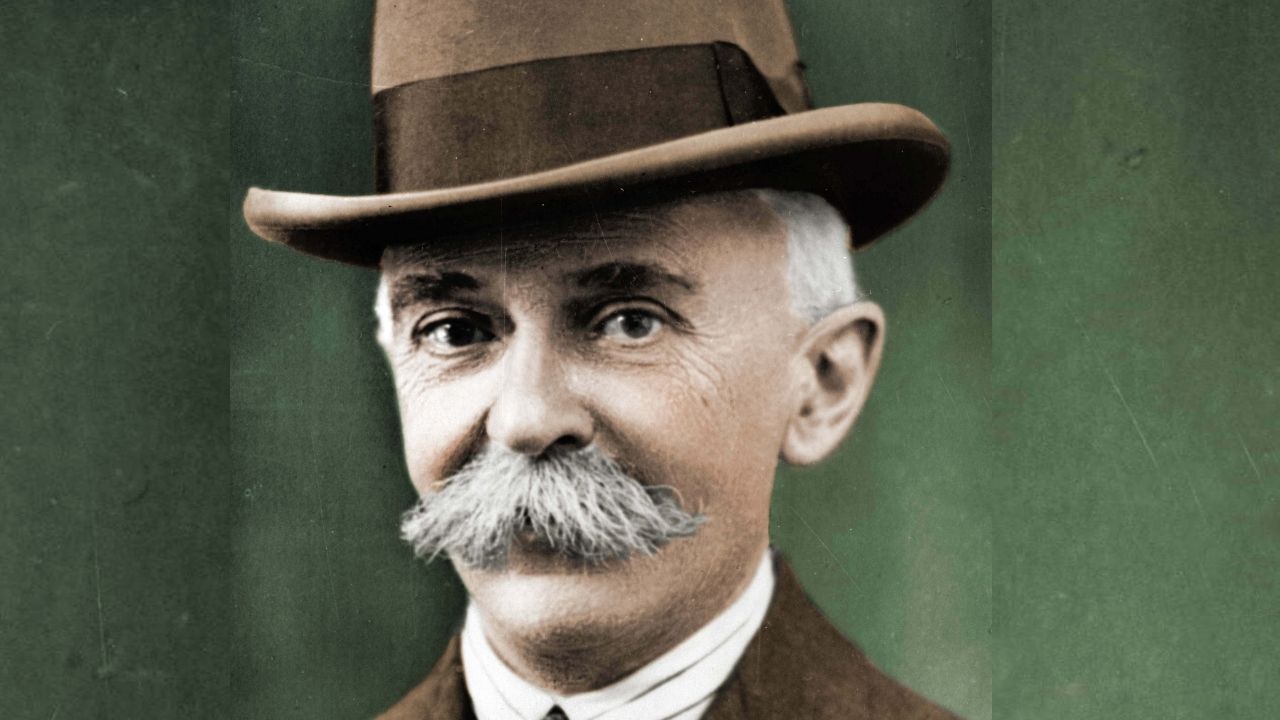 Pierre de Coubertin, o fundador dos jogos olímpicos da era moderna