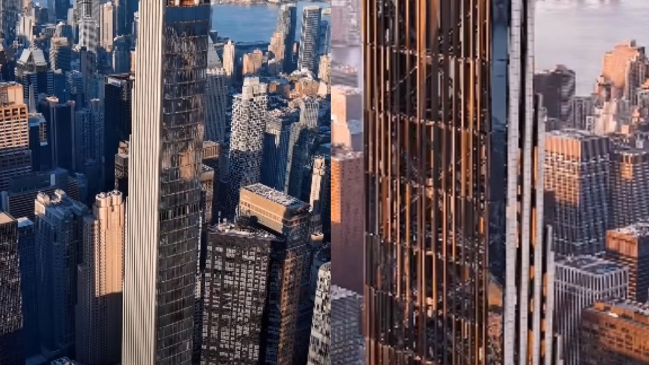Com obras finalizadas, prédio mais estreito do mundo pode receber moradores