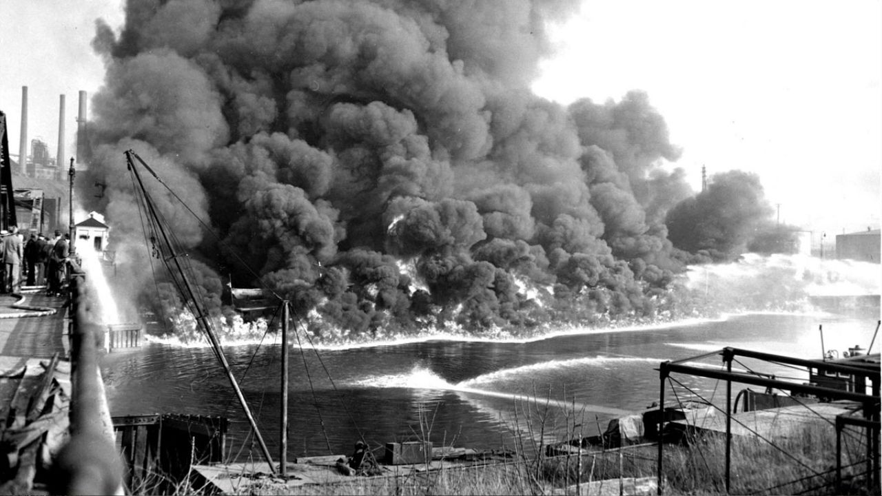 Há 52 anos, o rio Cuyahoga pegava fogo e mudava as leis ambientais dos EUA