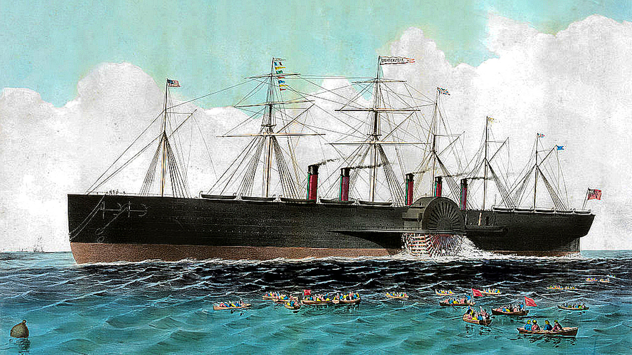 O amaldiçoado SS Great Eastern, o Titanic do século 19