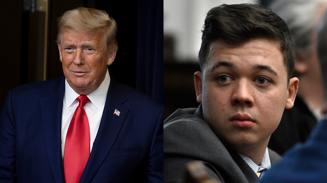 Trump recebe visita de homem que matou em legítima defesa durante protesto antirracista