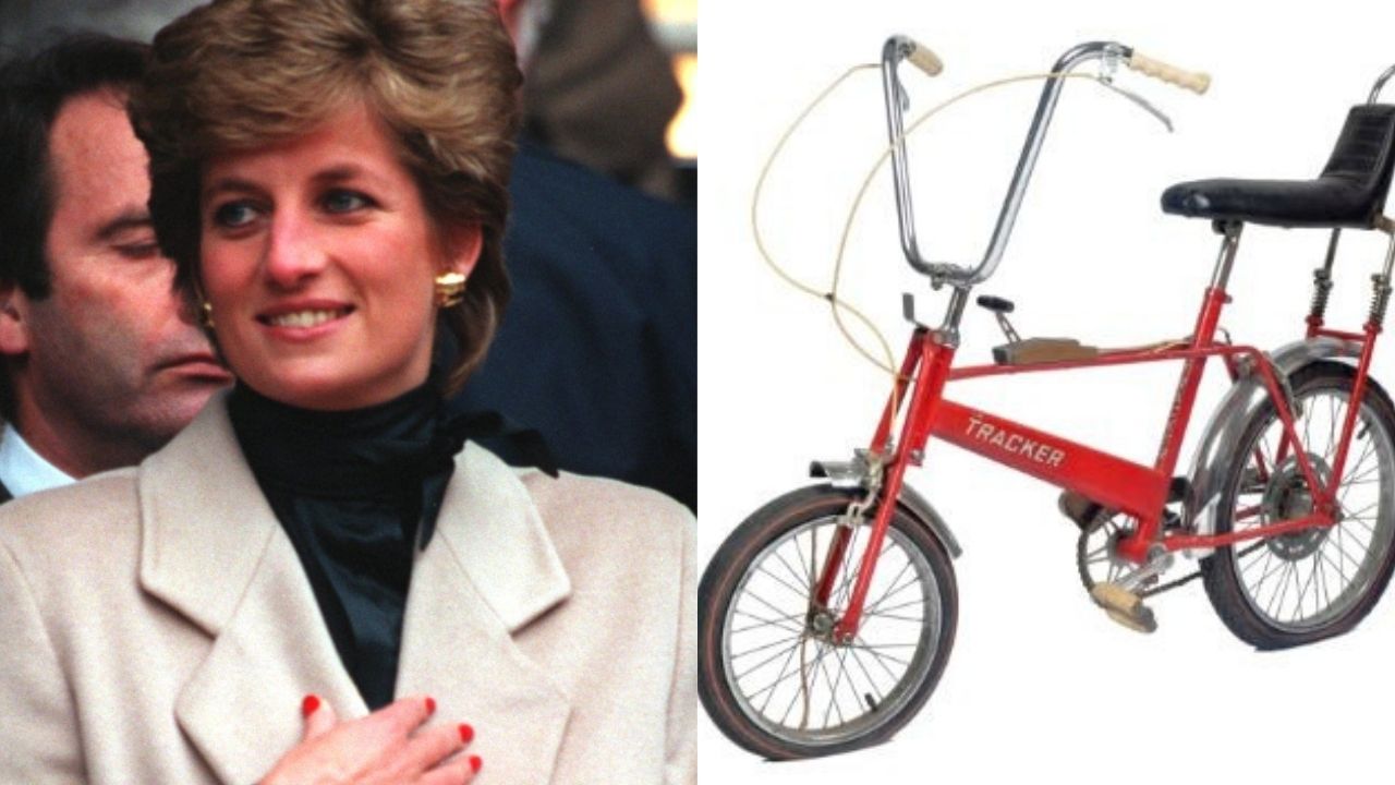 Bicicleta usada por Lady Di durante infância será leiloada