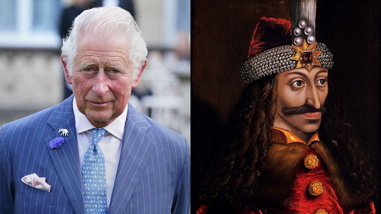 Qual a relação de Charles III com o antigo rei Vlad III, o Empalador?