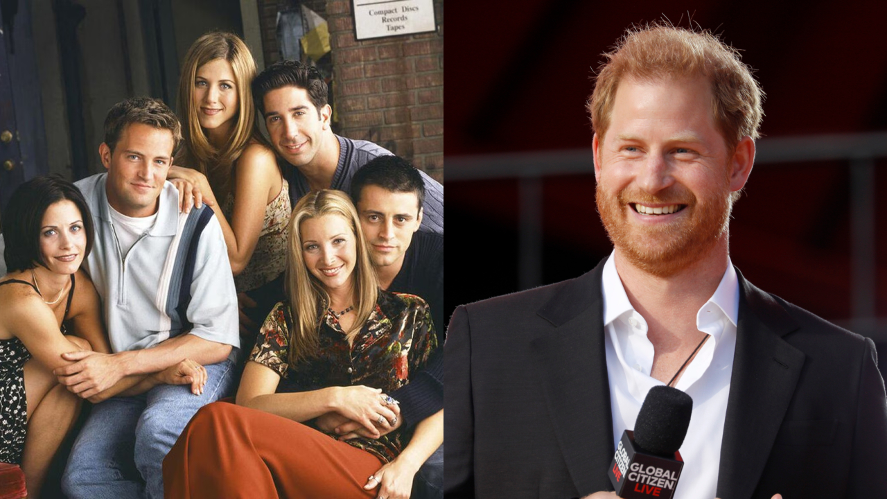 Atriz de ‘Friends’ confirma que hospedou príncipe Harry por alguns dias