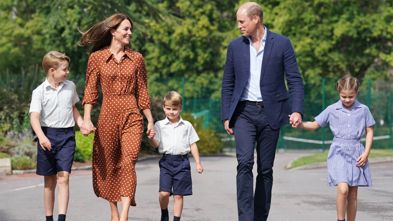 O truque de Kate Middleton na hora de chamar atenção dos filhos em público