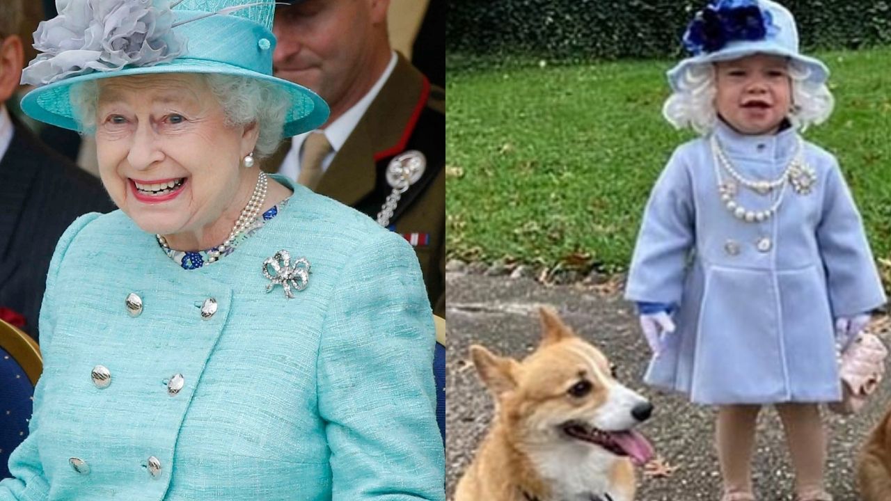 Menina que se fantasiou de Elizabeth II recebe resposta