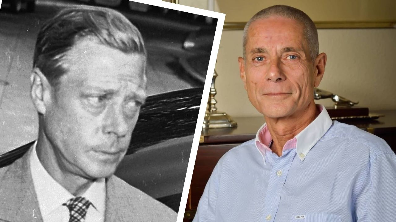 O homem que disse ser neto de Edward VIII, tio de Elizabeth II