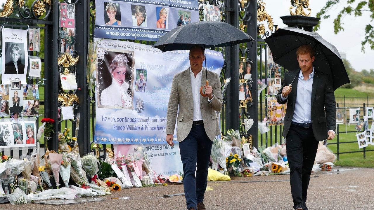 A ‘angustiante’ experiência vivida por Harry e William após a morte de Lady Di