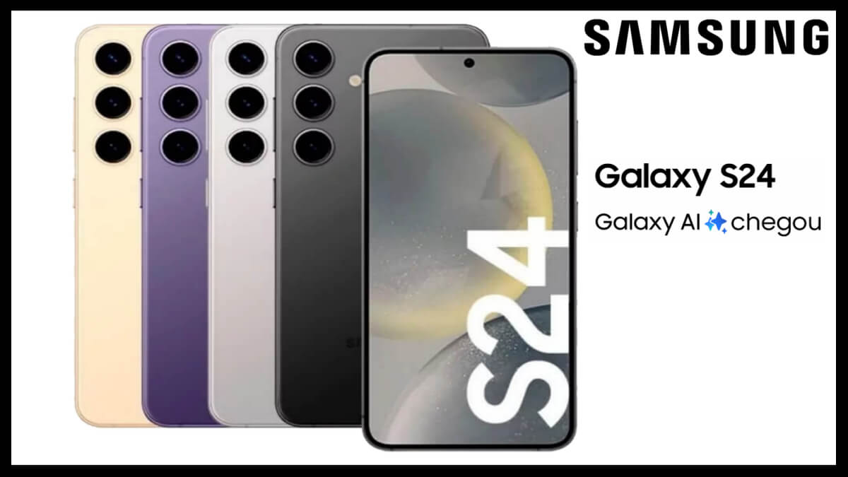 Oferta Relâmpago: Galaxy S24 da Samsung com desconto de 40%