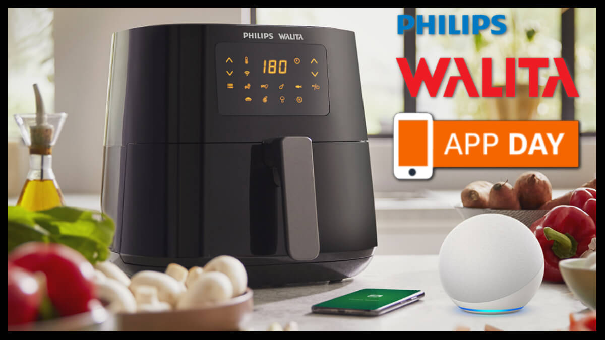 Ofertas App Day Amazon: 48% de desconto na Air Fryer da Philips Walita