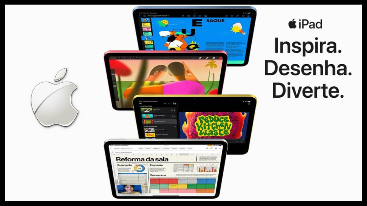Ofertas do dia: descontos até 30% no iPad 10 da Apple
