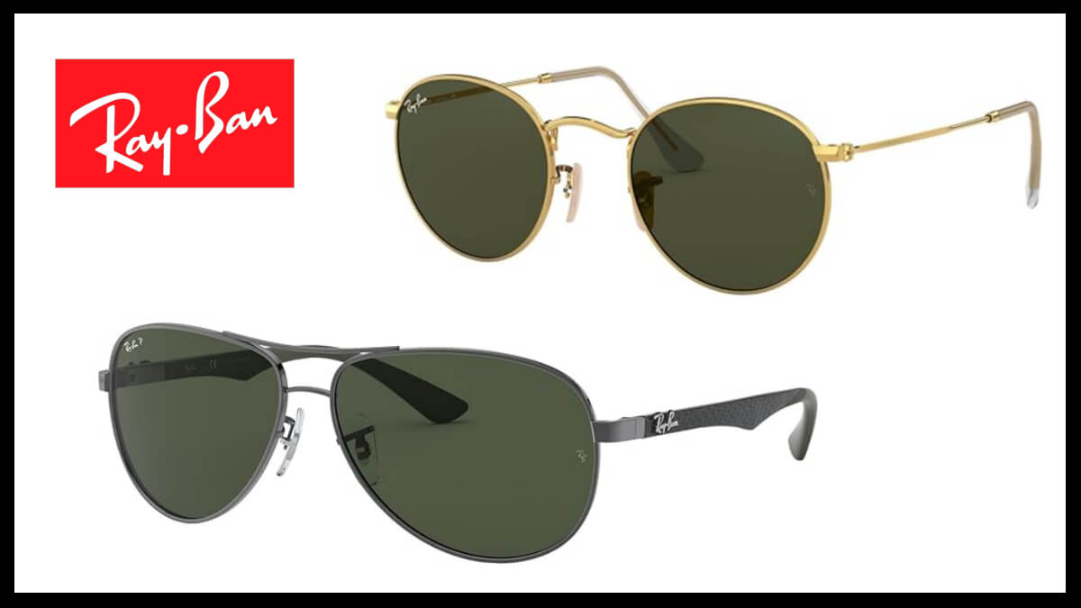 Ofertas do dia: óculos de sol Ray-Ban com descontos de até 49%