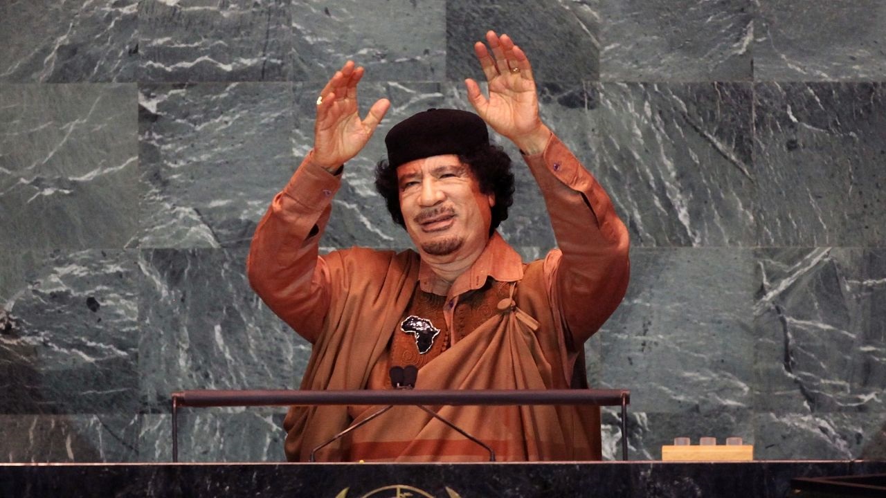 6 declarações absurdas de Muammar Kadhafi, antigo ditador líbio