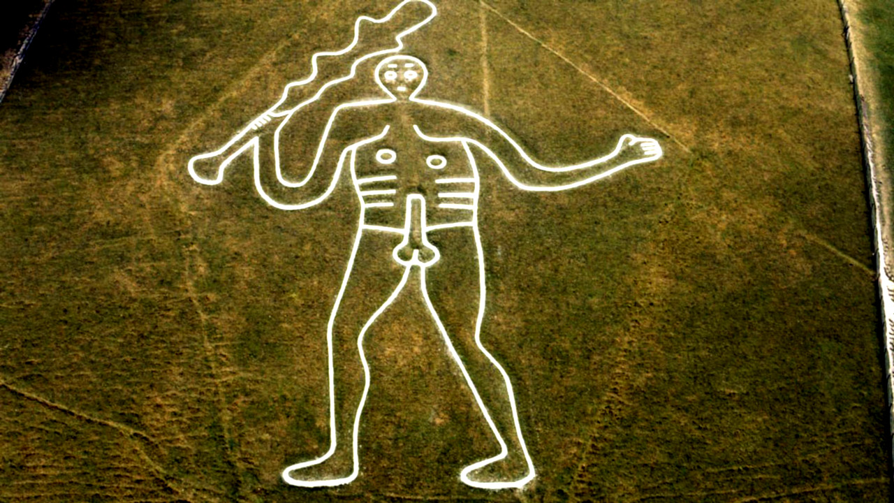 Gigante de Cerne Abbas: O que essa figura depravada faz em um campo da Inglaterra?