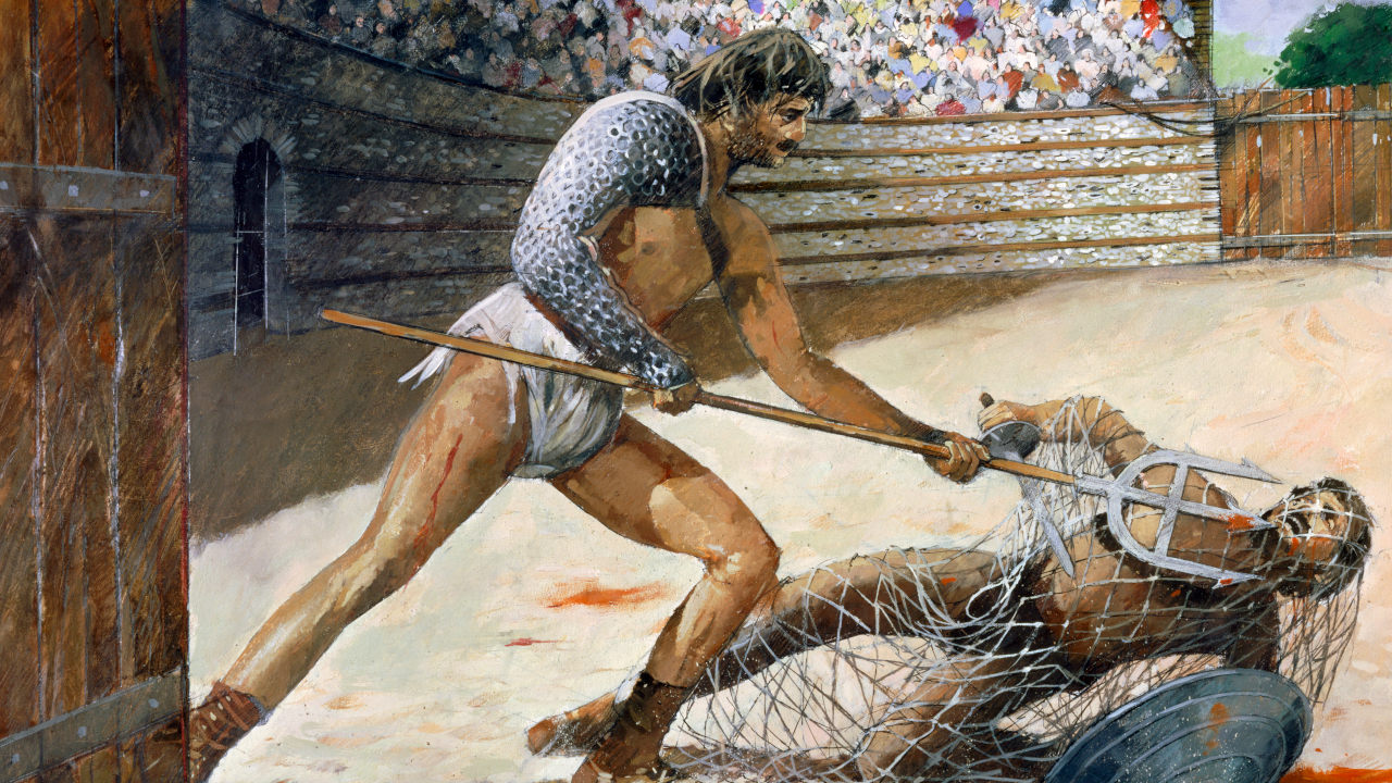 Vida ou morte: Por dentro do espetáculo de gladiadores