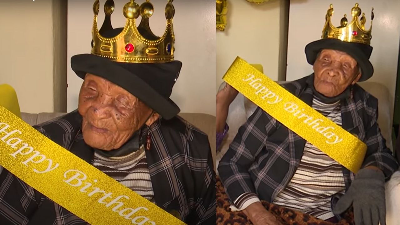 Excluída do Guinness Book: Mulher sul-africana comemora 128 anos