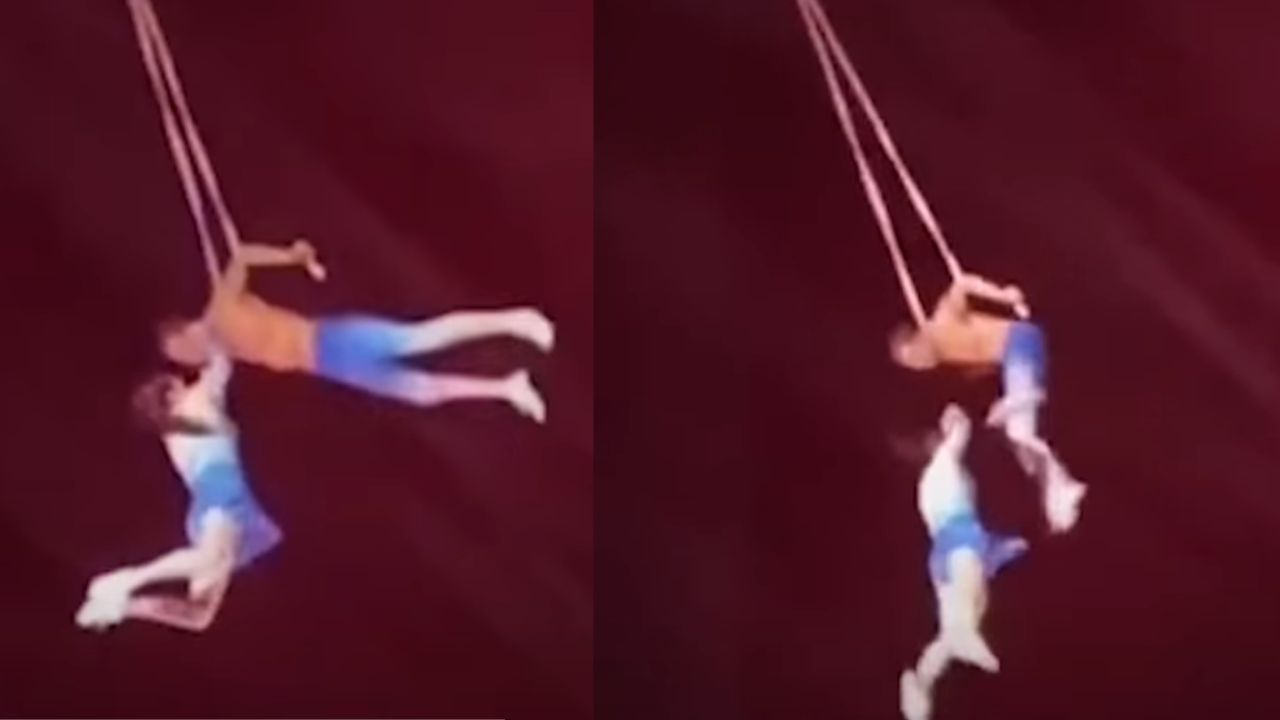 Trapezista de circo morre após cair durante apresentação na China