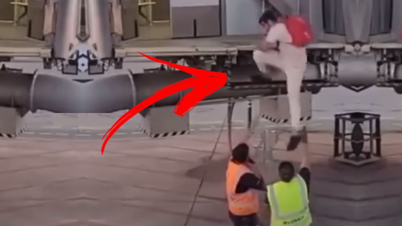 Atrasado, homem invade pista de aeroporto para não perder voo na Espanha