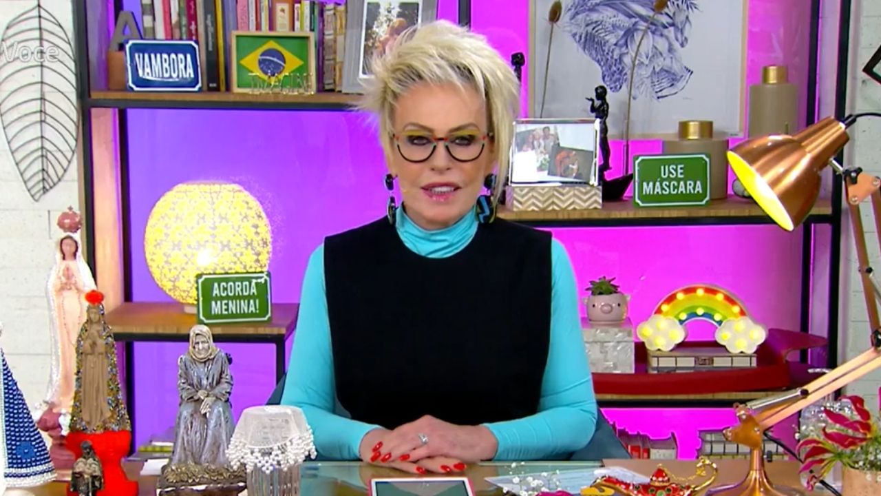 Ana Maria Braga se confunde e chama por Lázaro Barbosa ao vivo