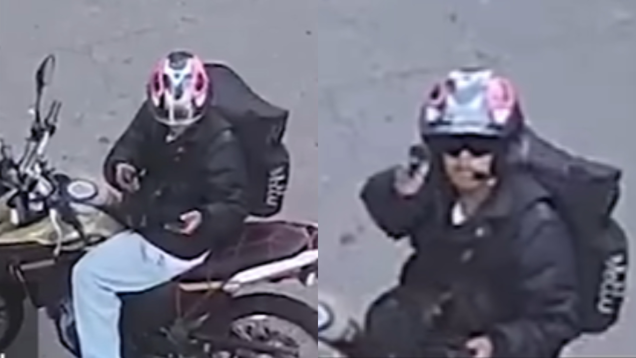 Mulher grava assalto, grita por polícia e criminoso dispara em sua direção