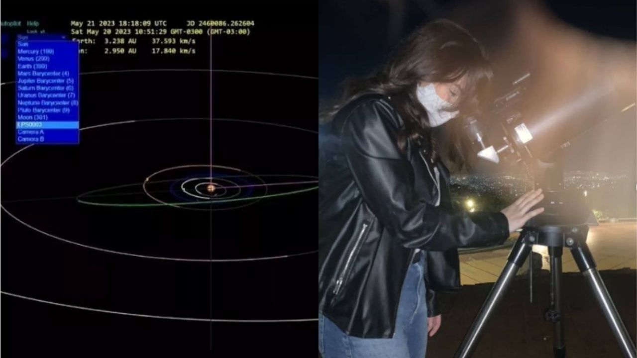 Aos 18 anos, universitária mineira faz descoberta de asteroide em pesquisa reconhecida pela Nasa
