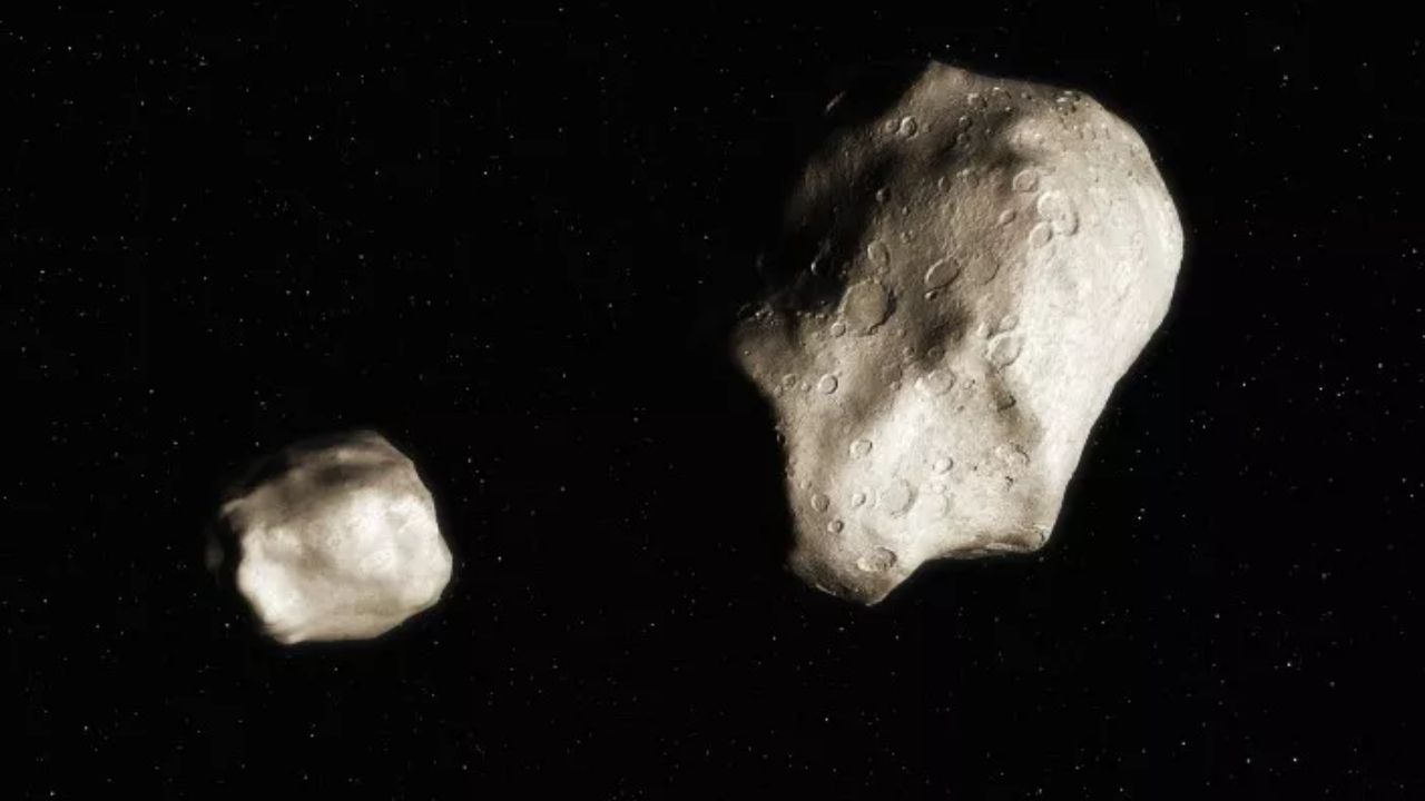 Par de asteroides mais jovem já detectado tem 300 anos