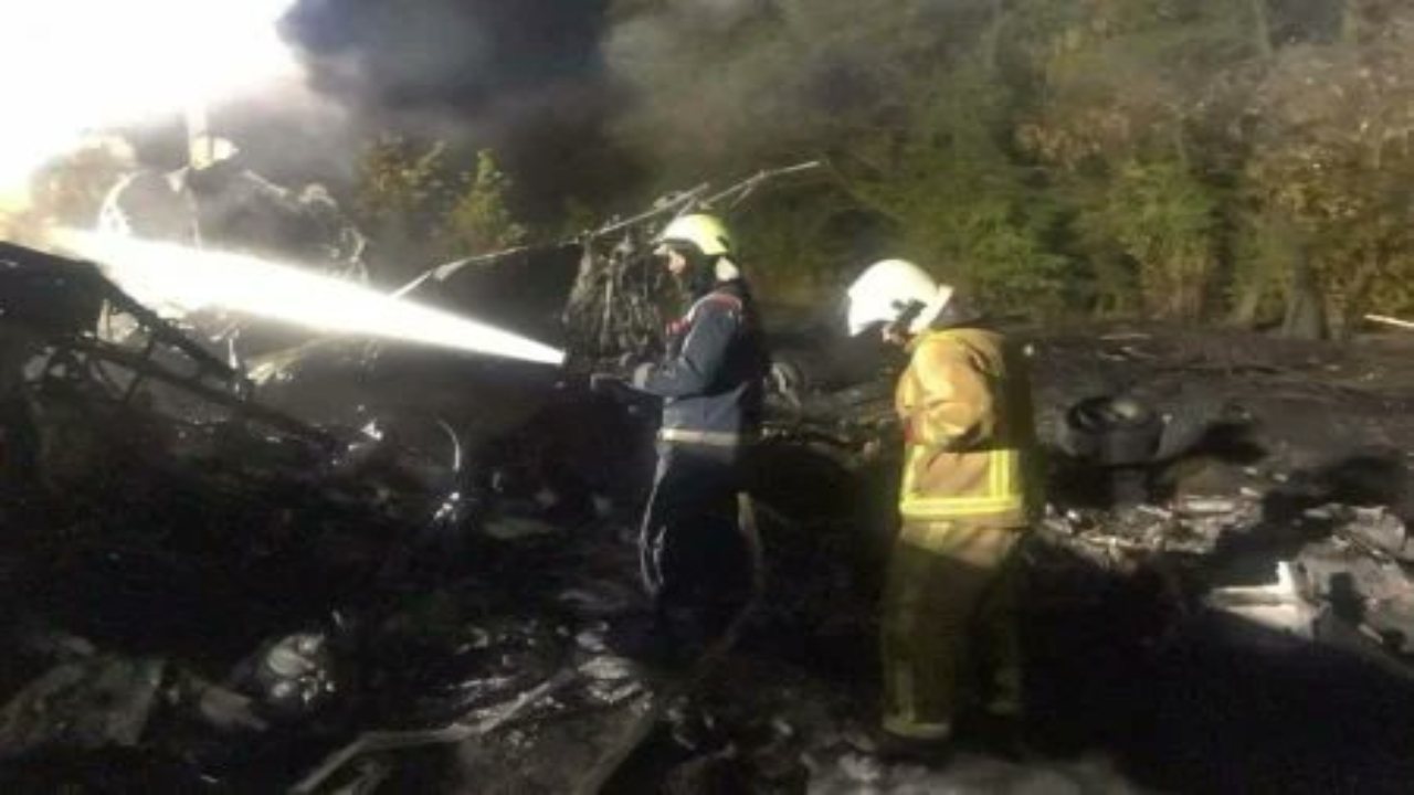 Cadete de 20 anos é único sobrevivente de acidente de avião na Ucrânia