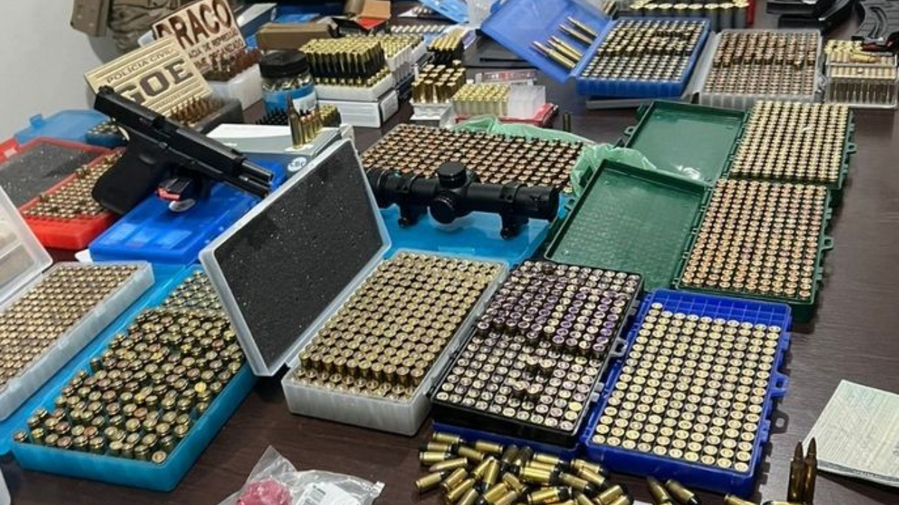 Homem é preso suspeito de alugar armas para assaltantes de banco
