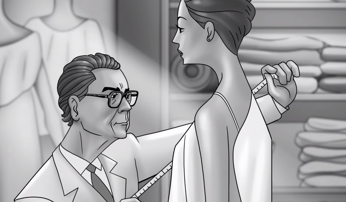 A curiosa última peça feita por Cristóbal Balenciaga