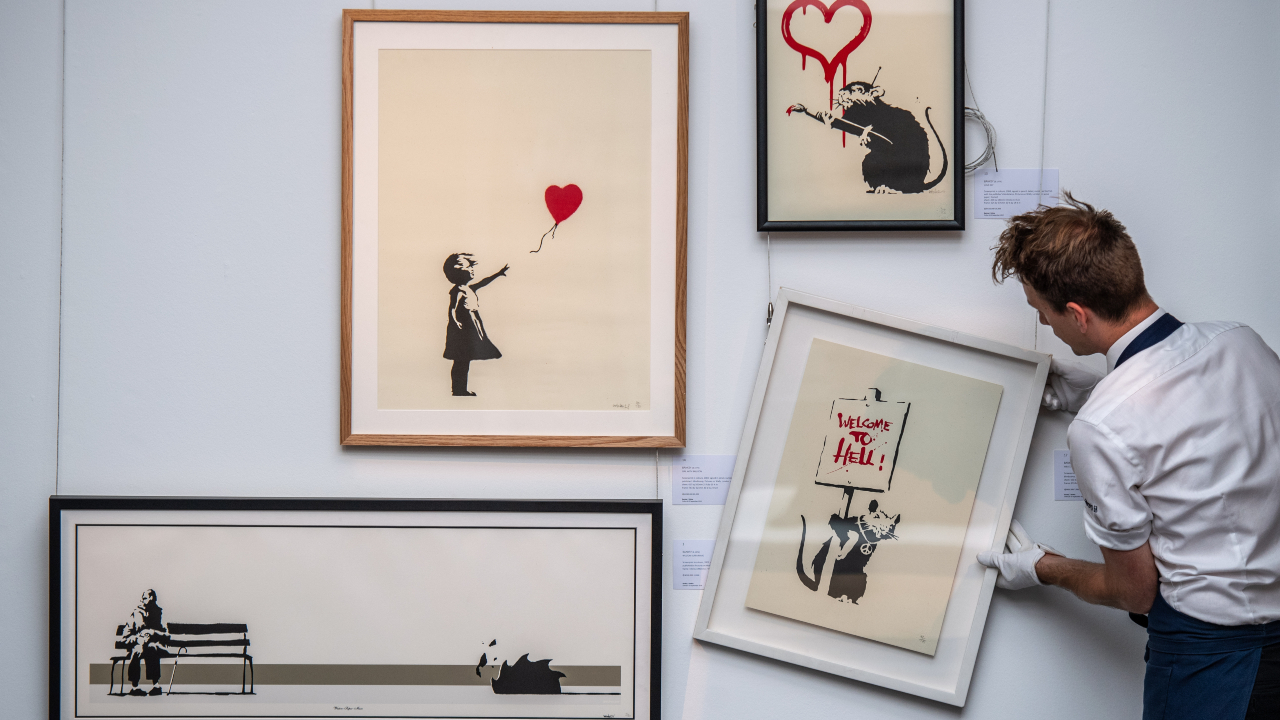 NFT falso do artista Banksy é vendido por R$ 1,7 milhão em leilão