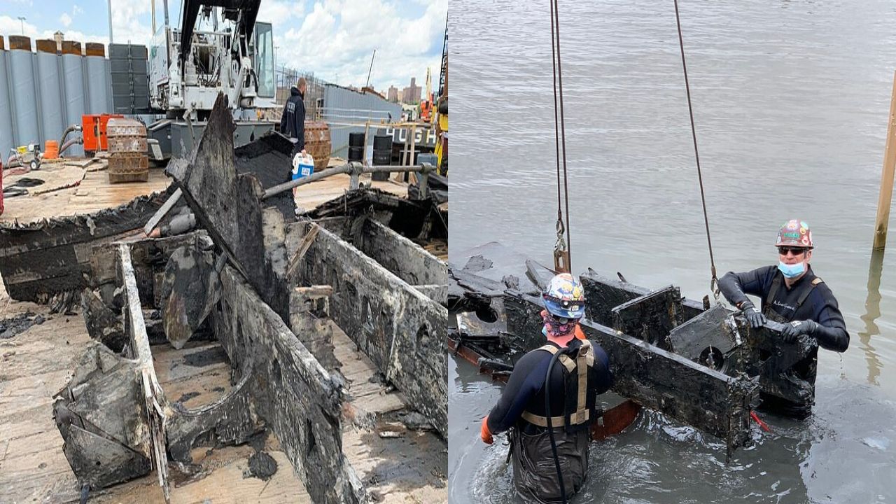 Lancha abandonada de John Kennedy é revelada em rio