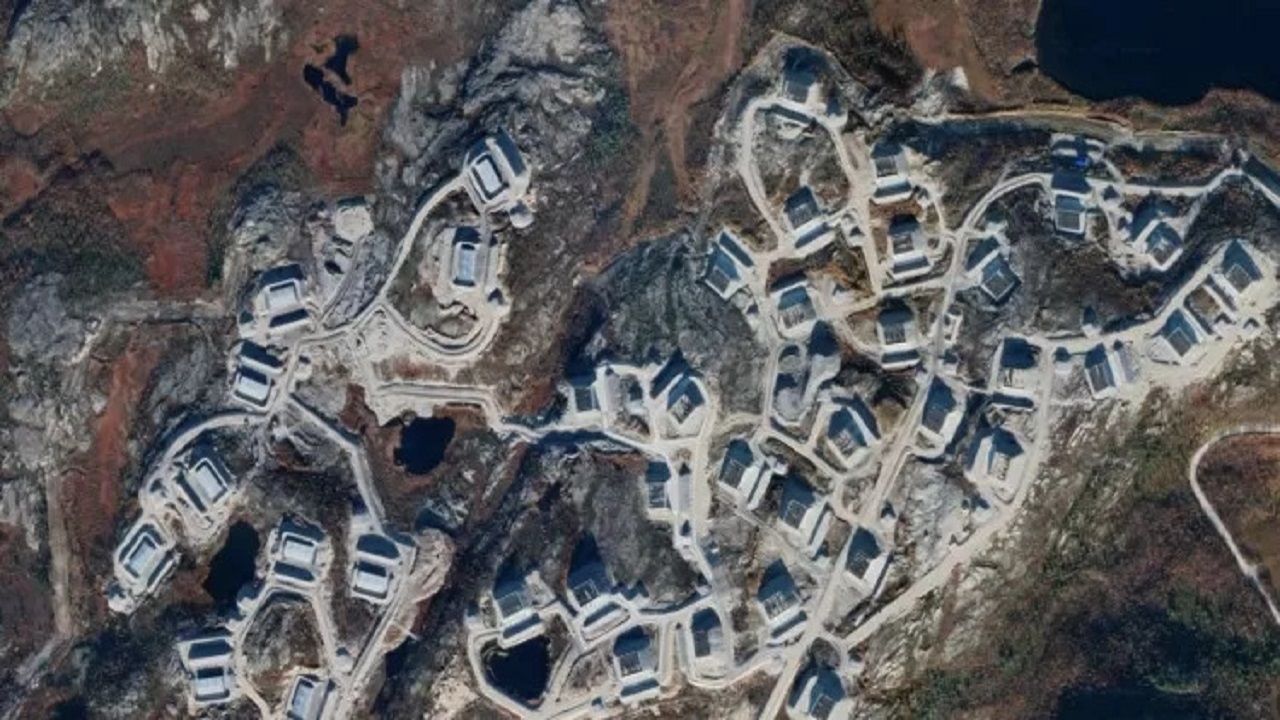 Imagens de satélite mostram bases russas na Ucrânia