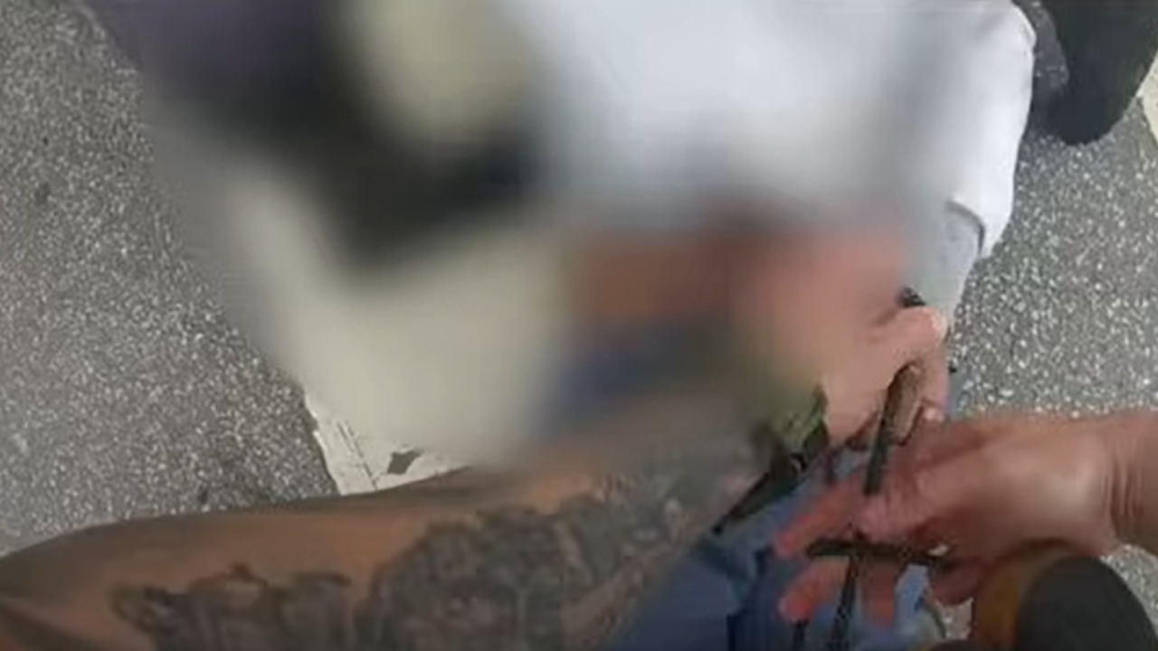 Homem negro é amarrado e agredido pela PM após suspeita de furto