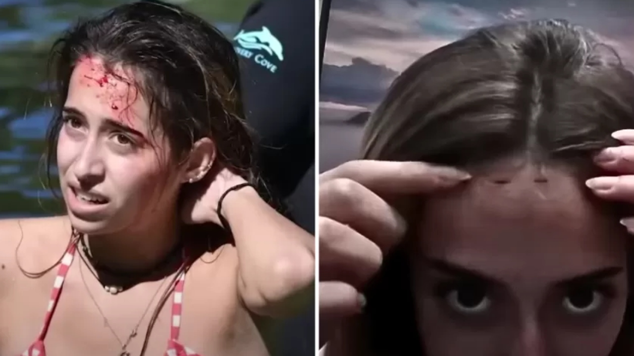 Mulher escapa com vida após mordida de jacaré na cabeça