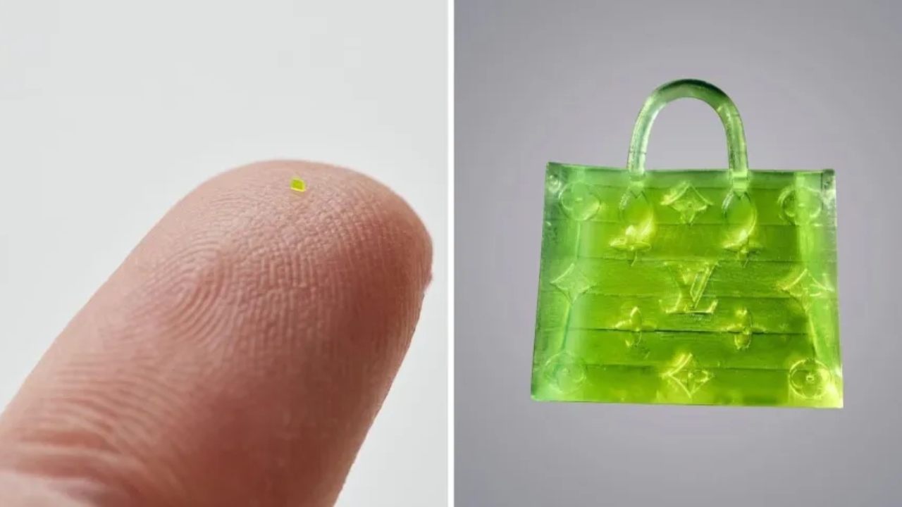 A crítica por trás da bolsa de tamanho microscópico recriada por coletivo
