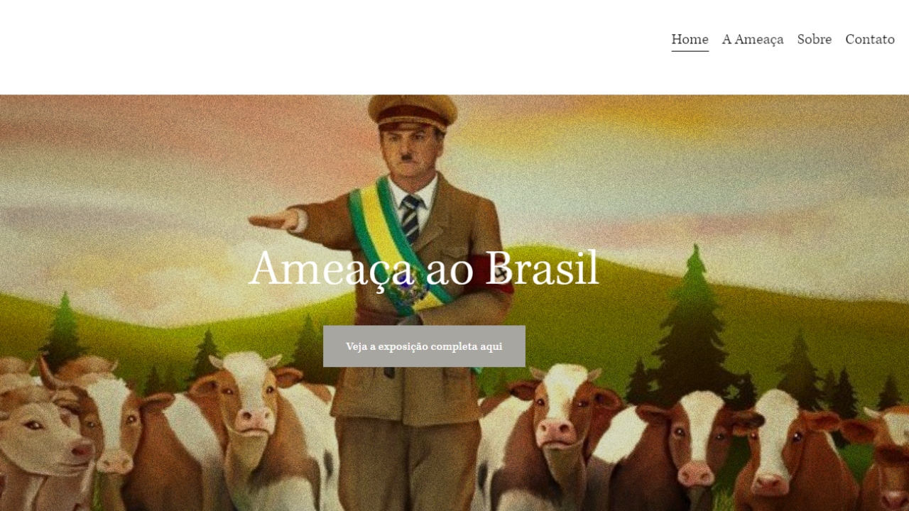 Site com domínio ‘Bolsonaro’ compara presidente a Hitler
