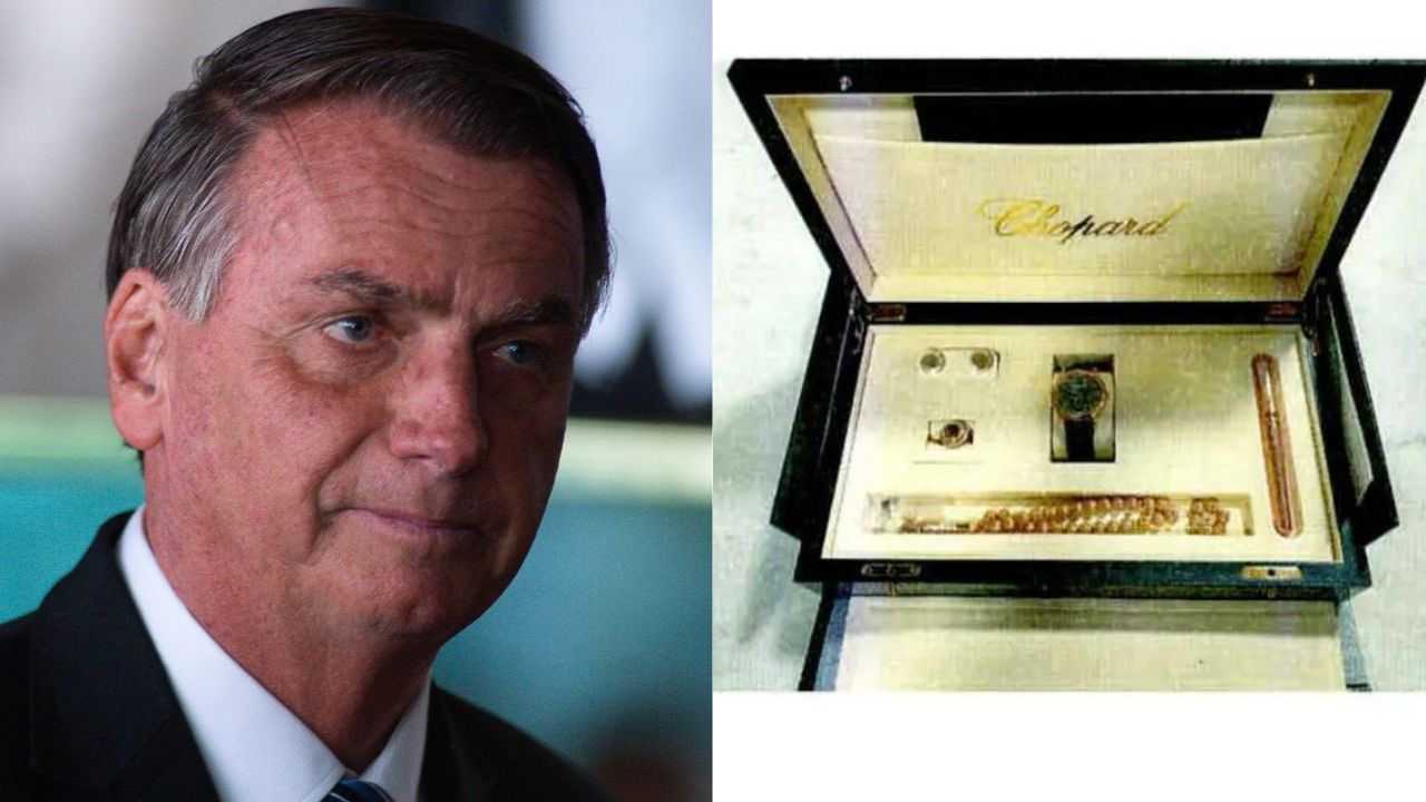 Caixa com joias sauditas para Bolsonaro ficou um ano guardada em cofre de ministério