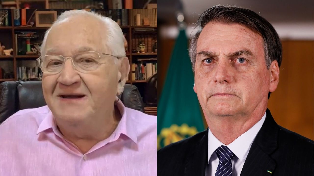 “Não tem vacina contra burrice”: Boris Casoy critica Bolsonaro por postura em pandemia
