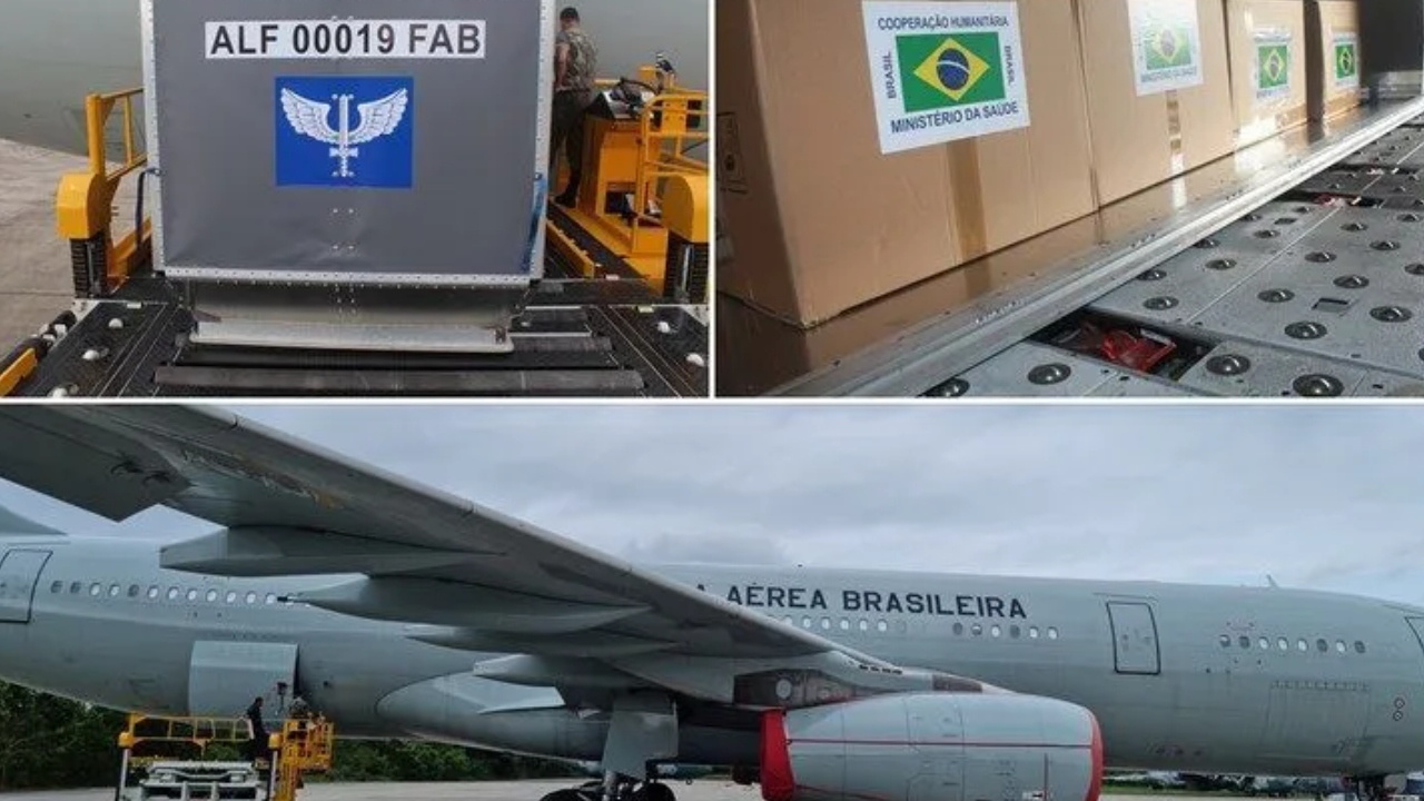 Governo brasileiro envia remédios e purificadores de água para Gaza