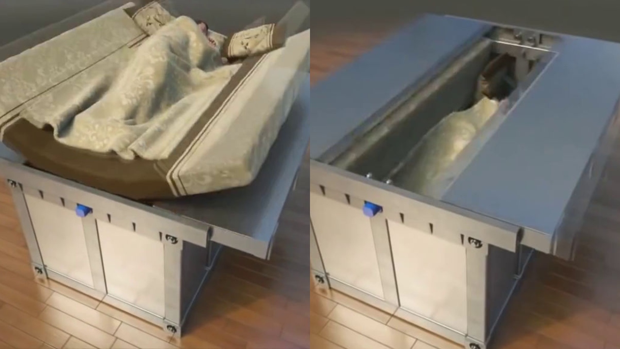Vídeo: Cama à prova de terremoto intriga internautas