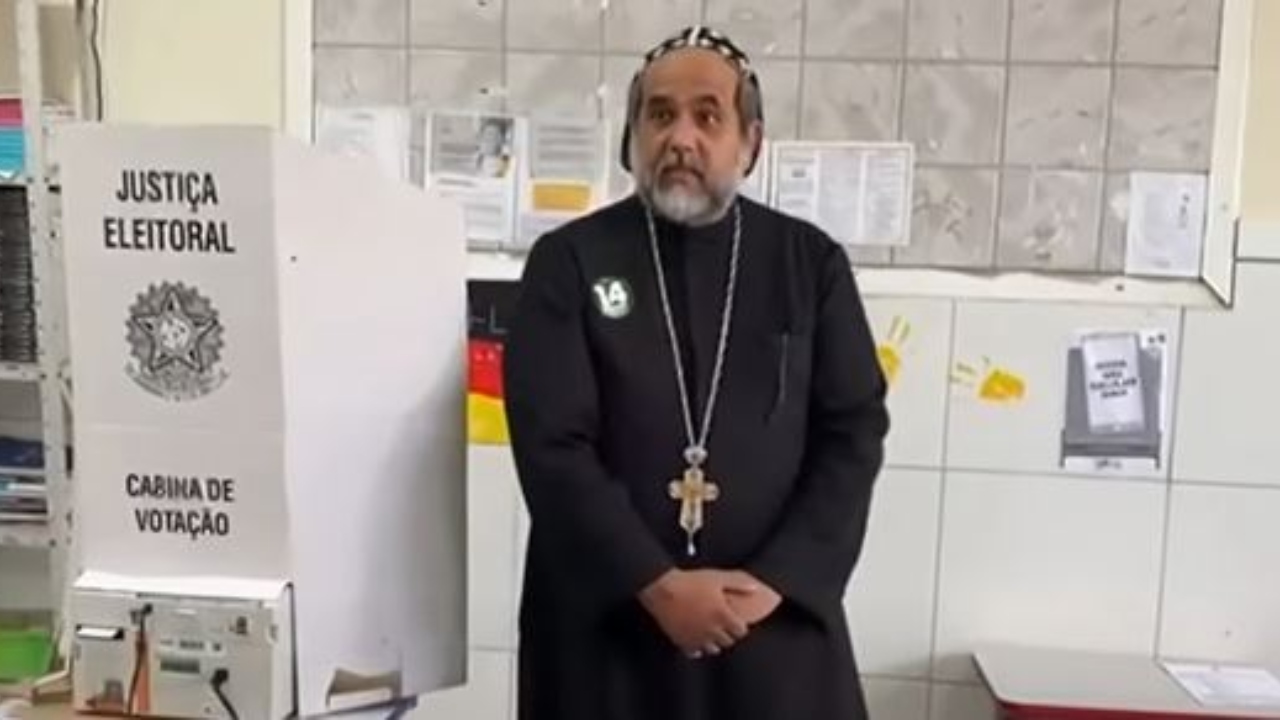 Na seção onde votou, Padre Kelmon recebeu apenas um voto
