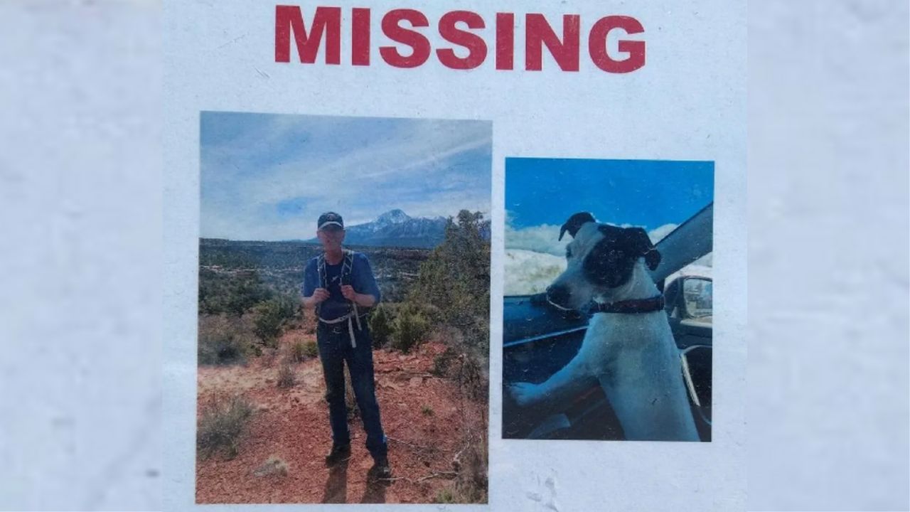 Cão é encontrado vivo ao lado do corpo de seu tutor, morto em trilha há dois meses