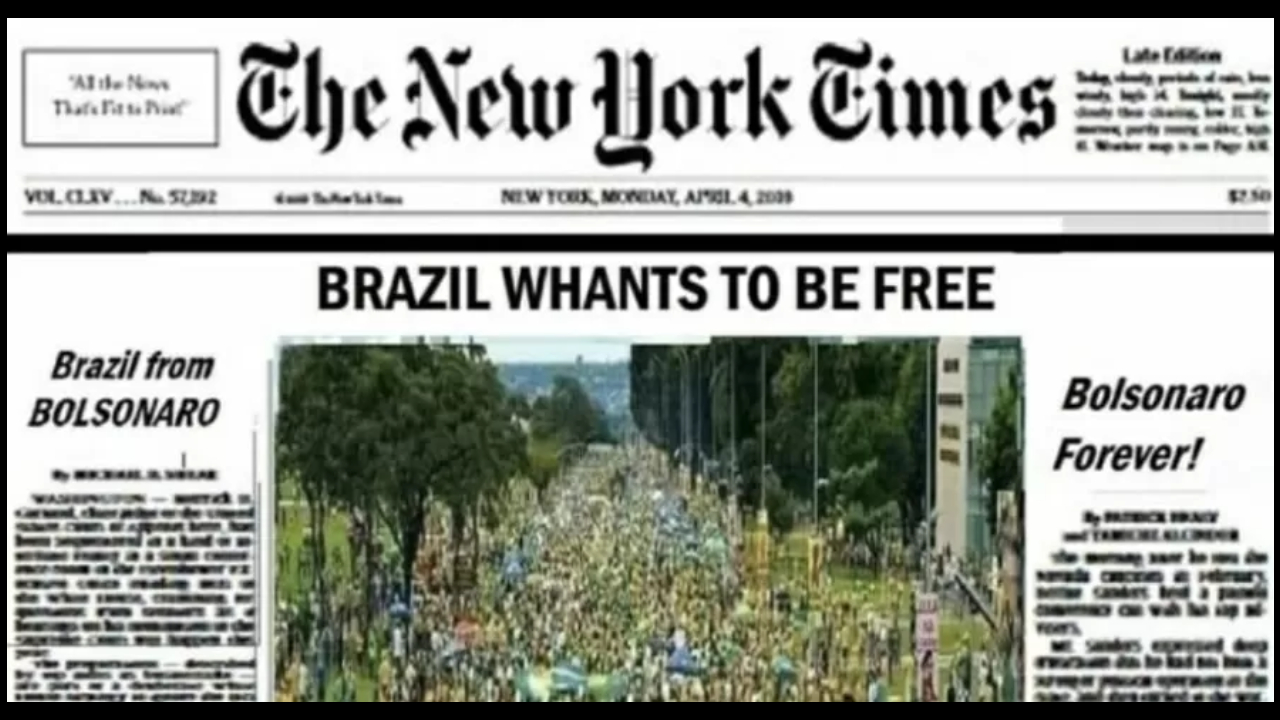 Após polêmicas, The New York Times desmente suposta capa pró-Bolsonaro