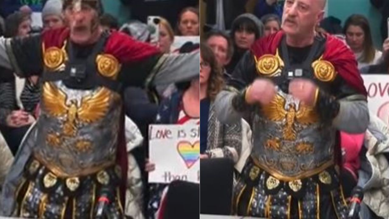 Vestido de Júlio César, pai critica roupas de professor LGBTQIA+ nos EUA