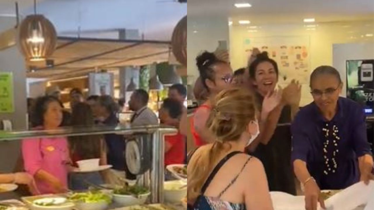 Mulher ofende Marina Silva em restaurante e acaba expulsa; vídeo