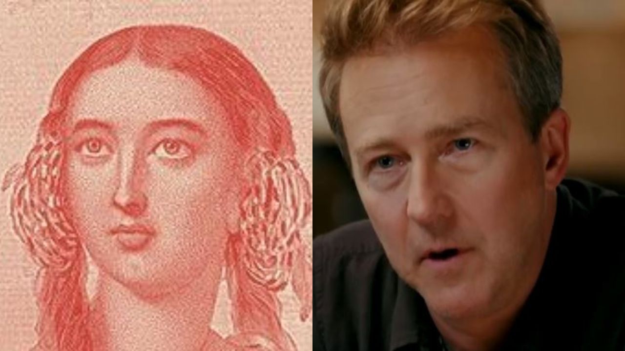 Edward Norton descobre que Pocahontas é sua 12ª bisavô