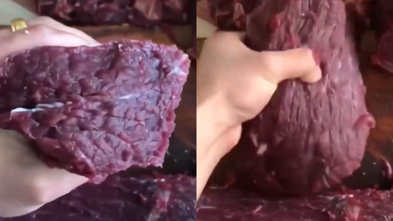Vídeo de carne com espasmos viraliza e surpreende internautas; veja!